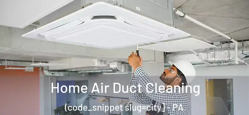  Home Air Duct Cleaning (code_snippet slug=city] - PA
