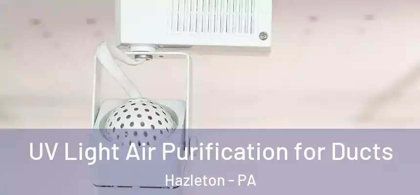  UV Light Air Purification for Ducts Hazleton - PA